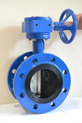 Marine Butterfly Valve Soft-Sealed Awwa C504 Double Flange