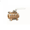 Marine Low Temperature Seawater Flange ANSI 150 Bronze Ball Valve