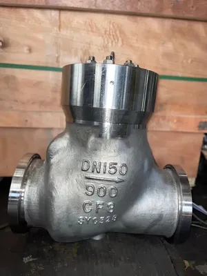 Marine API 900lb High Pressure Stainless Cast Steel Swing Flanged Globe Check Valve for Sale