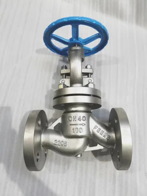 Marine Flanged Manual Stainless Steel Cast Steel Globe Valve From CE Manufacturer