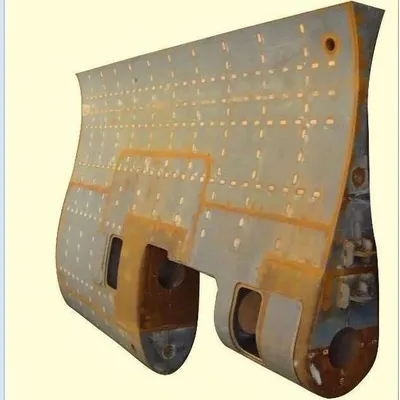 Factory Direct Supply Cheap Price 3300mm Boat Propeller Rudder Blade