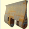 Factory Direct Supply Cheap Price 3300mm Boat Propeller Rudder Blade