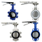 Marine ANSI API PTFE Strong Acid Ductile Iron Lever Opreated Wafer Lug Butterfly Valve
