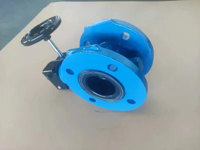 Butterfly Valve Soft-Sealed Awwa C504 Double Flange for Sale