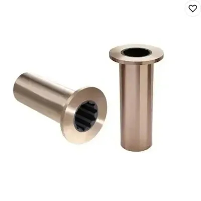 Marine Water Lubricated Brass Flanged Rubber Bearing