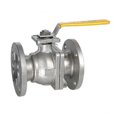 DIN Standard Flanged Cast Iron Bronze Floating Ball Valve for Marine