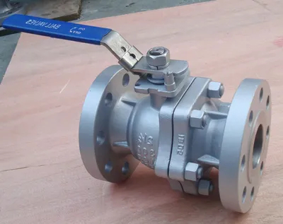 Marine 2PC Flange Floating API6d Ball Valve 150lb 300lb 600lb for Sale