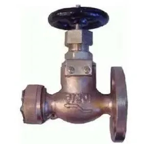 Wholesale Factory Price Jisf7409 Marine Bronze Flanged Globe Check Valve DN40 DN25 5K