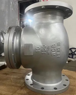 Marine API6d BS1868 Swing Check Valve Flanged Steel Wcb A216