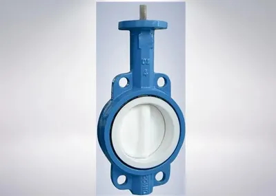 Flanged ANSI API CF8 Di Ci EPDM PTFE Strong Acid Ductile Iron Lever Opreated Wafer Lug Butterfly Valve