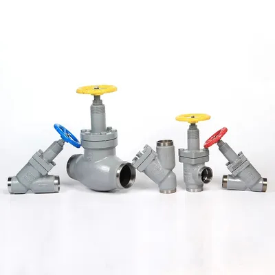 Hot Selling High Quality DN20 -DN150 Cast Steel Angle Type Globe Valve
