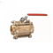 Wholesale Customized Low Temperature Marine Seawater Flange ANSI 150 Bronze C95800 Ball Valve