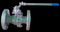 Marine Floating Ball Vale 2PC CS Flange End Floating API6d Fp Ball Valve 150lb 300lb 600lb