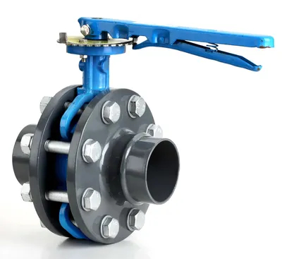 Manufacturers Good Selling Cast Iron Marine Wafer Type Butterfly Valve