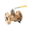 Water Industrial Usage DN15-100 Water Oil Flanged Bronze Ball Valve Marine