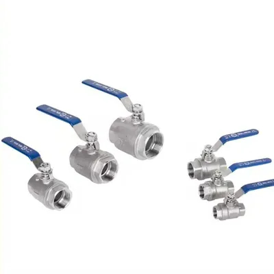 Manual Pneumatic Ss 304 316 3PC Ball Valve Stainless Steel for Sale