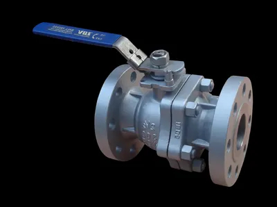 Manufacturers Directly Supply 2PC CS Flange End Floating API6d Ball Valve 150lb 300lb 600lb