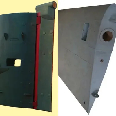 Marine Submarine Boat Propeller Rudder Blade