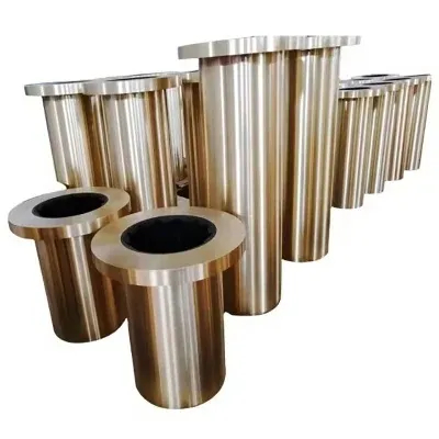 Wholesale Marine Water Lubricated Brass Flanged Rubber Bearing