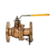 DN15-100 Water Oil Flanged Bronze Floating Ball Valve Marine