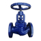 China Factory Price DIN Carbon Flanged Steel Bellows Globe Valve