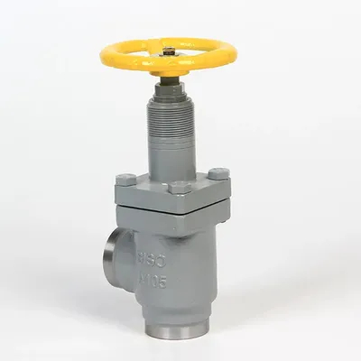 Manufacturer Price DN20 -DN150 Cast Steel Angle Type Globe Valve