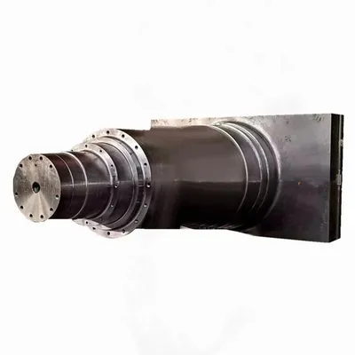 Marine Forging Steel Large Shaft Large Roller Shaft Custom