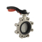 Marine Cast-Iron Stainless-Steel Seat Water Lug Type Double Flange Butterfly Valve