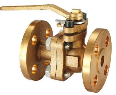 Manufacturer Price 150lb Flanged Bronze Floating Ball Valve for Marine