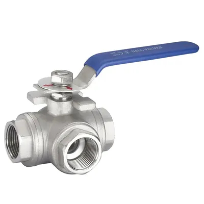 Marine Three Way Internal Thread Ball Valve Ship Ball Valve