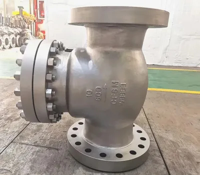 Marine API6d Standard Cast Steel Check Valves for Oil Pipeline Valves