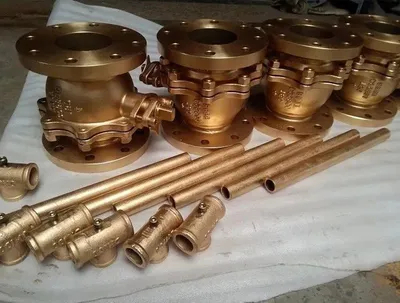 Low Temperature Marine Seawater Flange ANSI 150 Bronze C95800 Split Body Ball Valve