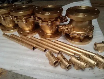 Marine Seawater Flange ANSI 150 Bronze C95800 Full Bore Split Body Ball Valve for Sale