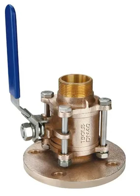 Manufacturer DN15-100 Water Oil Flanged Bronze Floating Ball Valve Marine
