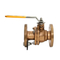 Water Industrial Usage DN15-100 Water Oil Flanged Bronze Floating Ball Valve Marine