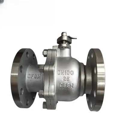 JIS 5K Hydraulic Flanged Brass Stainless Steel Floating Marine Ball Valve